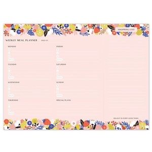 Compendium Weekly Meal Planner Pad in Pink